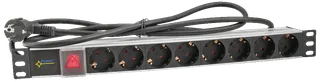 RALZ/F power distribution module, 8 socket (type F / Schuko) 230V, Pulsar