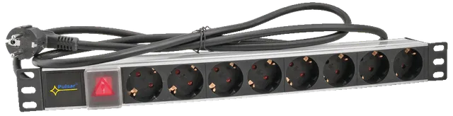 RALZ/F power distribution module, 8 socket (type F / Schuko) 230V, Pulsar | cameraworld.eu RALZ/F power distribution module, 8 socket (type F / Schuko) 230V, Pulsar