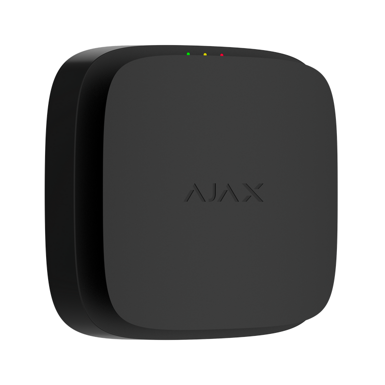 Ajax EN54 FireProtect (Smoke/Sounder) smoke detector with siren, black