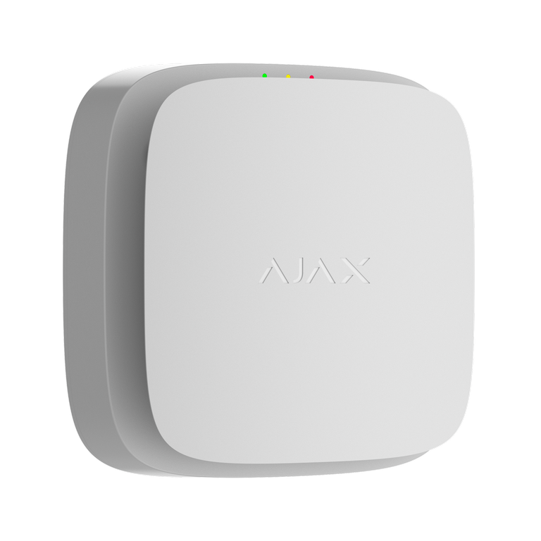 Ajax EN54 FireProtect (Smoke/Sounder) smoke detector with siren, white