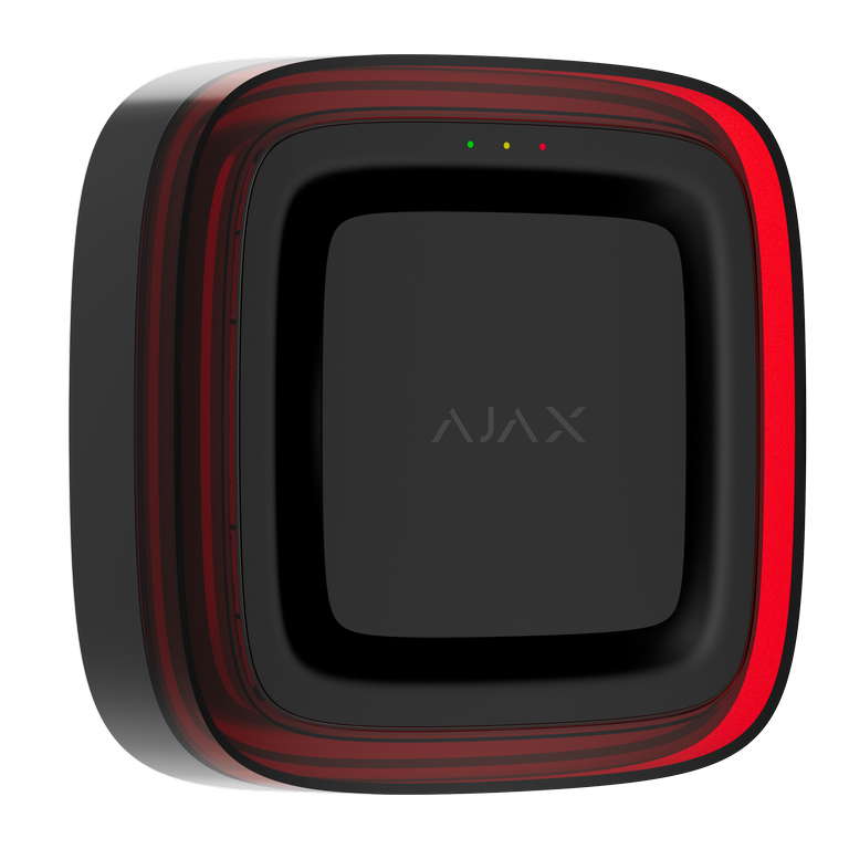 Ajax EN54 FireProtect (Sounder/VAD) wireless siren with flasher, black