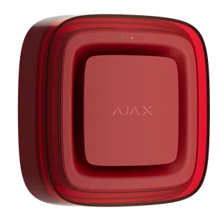 Ajax EN54 FireProtect (Sounder/VAD) wireless siren with flasher, red