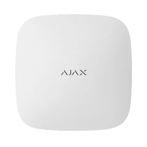 AJAX Hub2 Plus white, control panel, Ethernet, Wi-Fi and 2x GSM