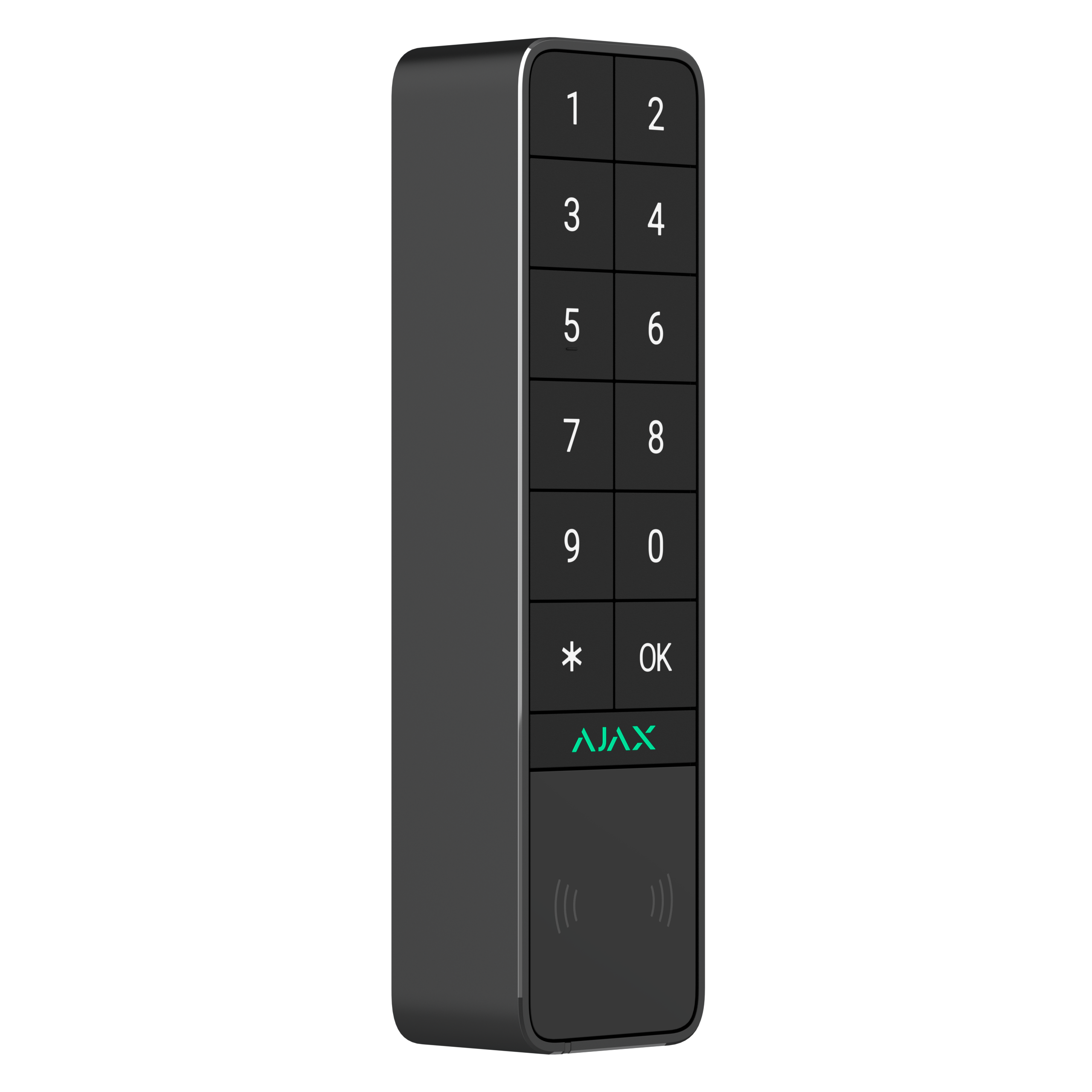 Ajax Keypad Outdoor Jeweller, noir