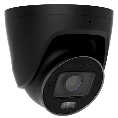 IP Camera TurretCam HLVF 8MP f2.8-12mm VF dome black