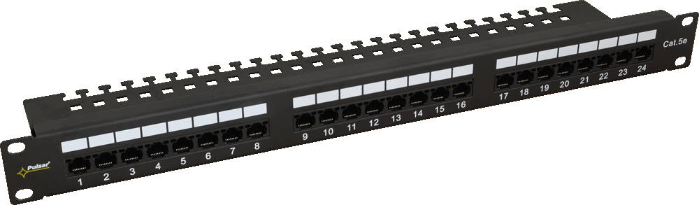 CAT5 Patchpanel RP-U24V5, Pulsar