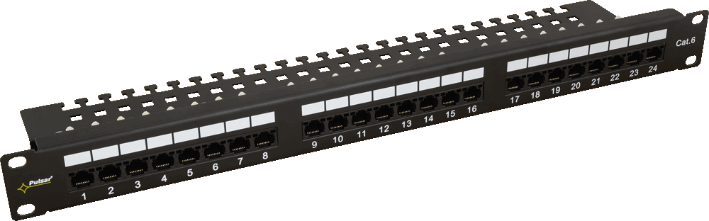CAT6 patch panel RP-U24V6, Pulsar