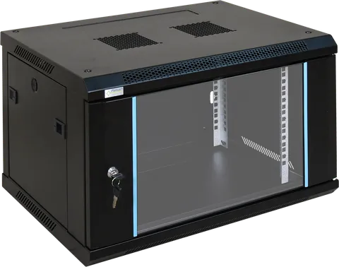 Pulsar RWA664 6U 19-inch Wall-Mounted Rack Cabinet, 600 × 450 mm