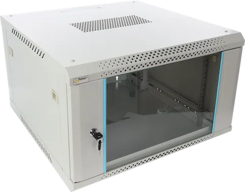 Pulsar RWA666-G 6U Wall-Mounted Rack Cabinet, Grey