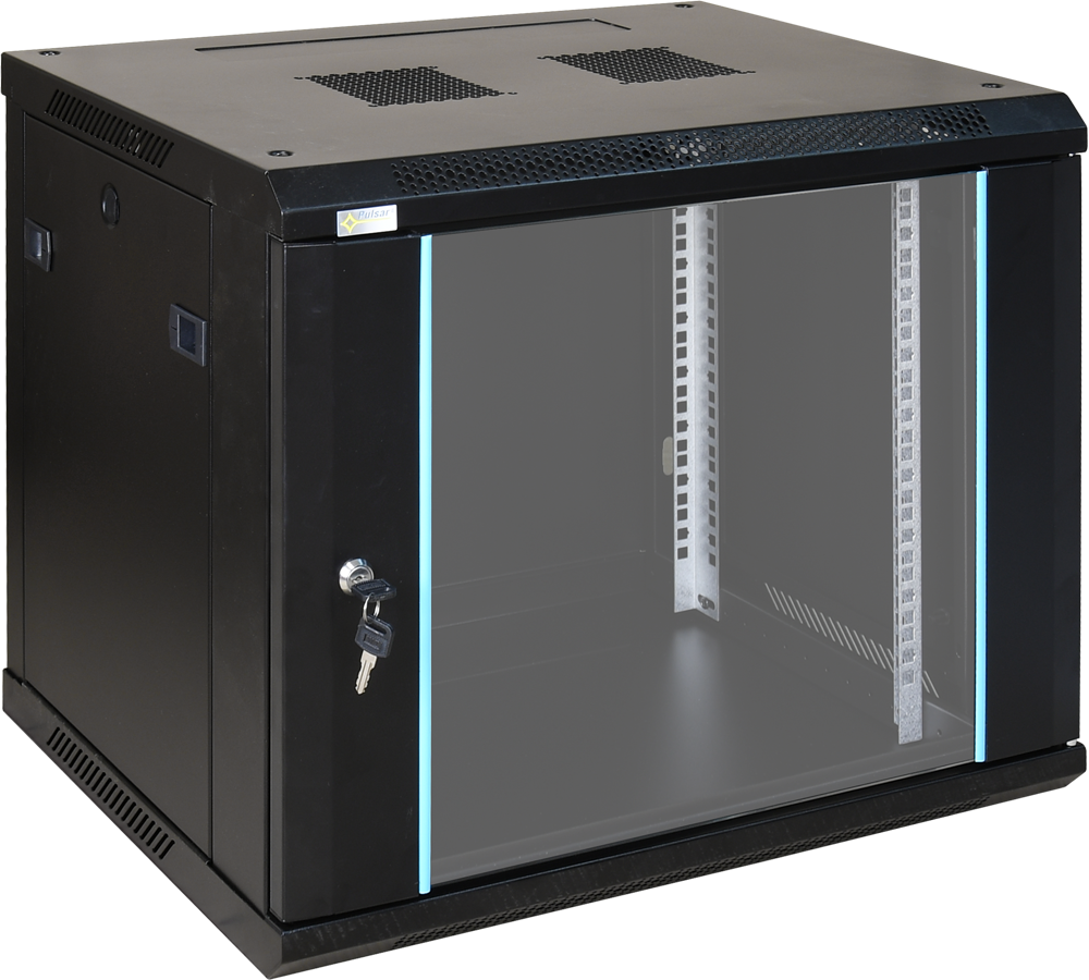 Pulsar RWA964 9U 19-inch Wall-Mounted Rack Cabinet, 600 × 450 mm