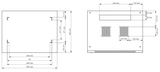 Armadio rack a parete 19" 9U Pulsar RWA964, 600 × 450 mm (5/5)