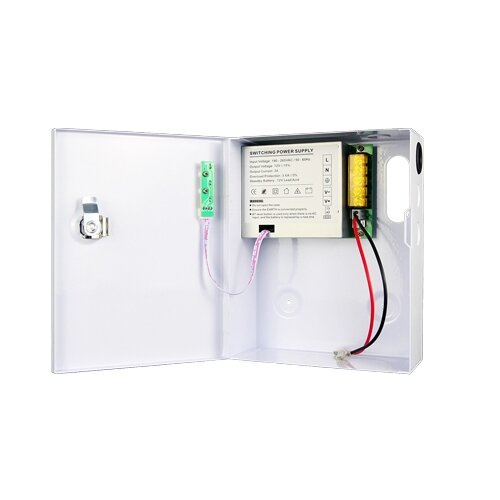 SF PSU1205B Power Supply with Enclosure, 12V, 5A