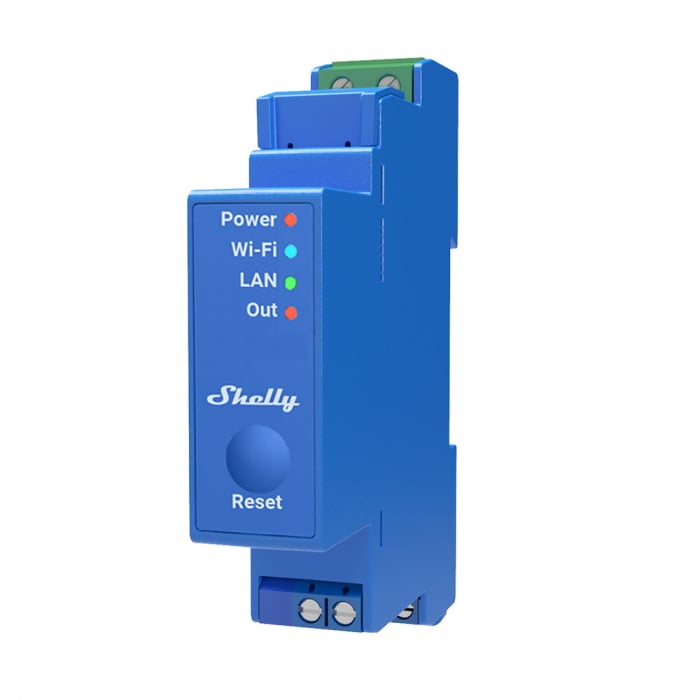 Shelly Pro 1 - for DIN rail mountable smart switch