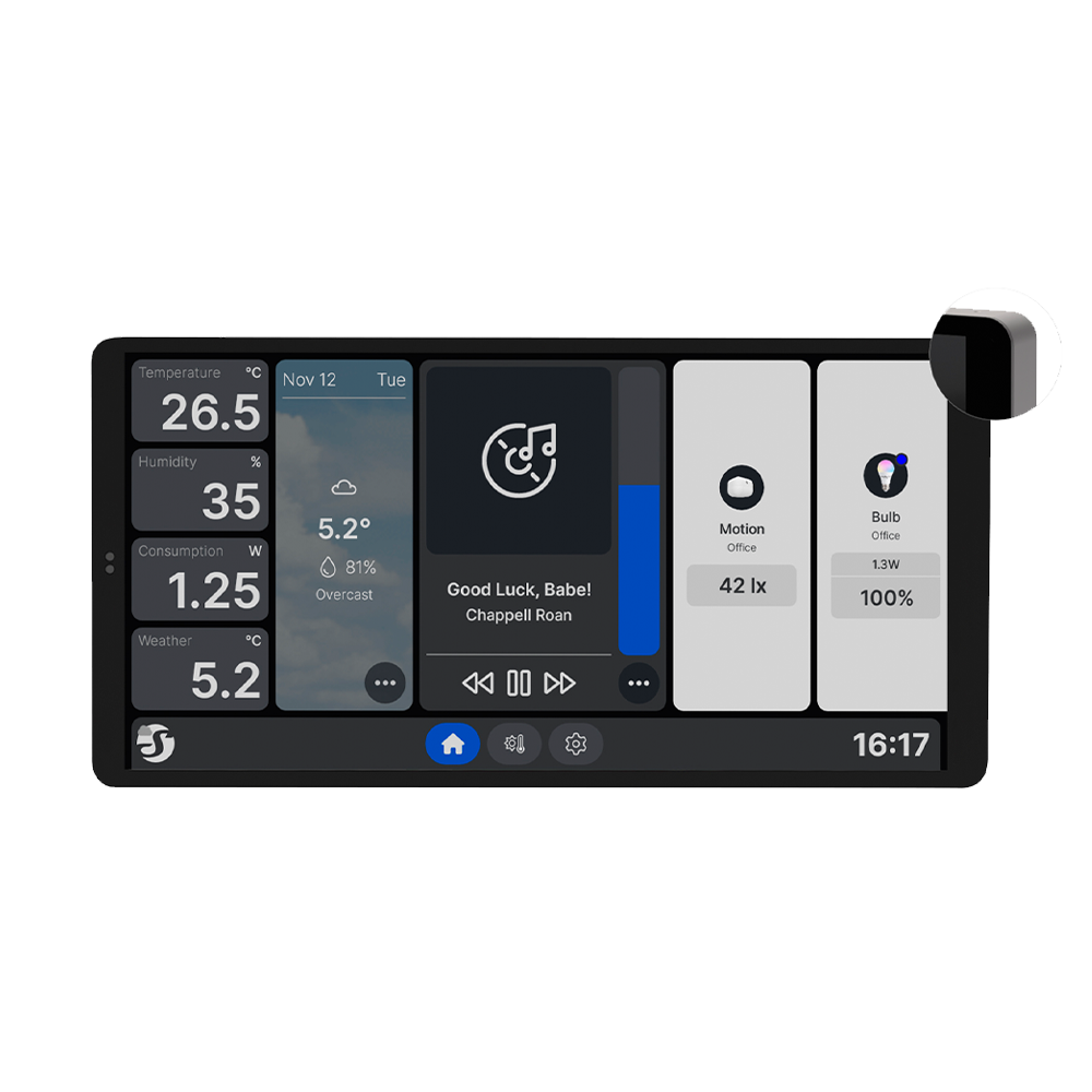 Shelly Wall Display X2 - smart control panel