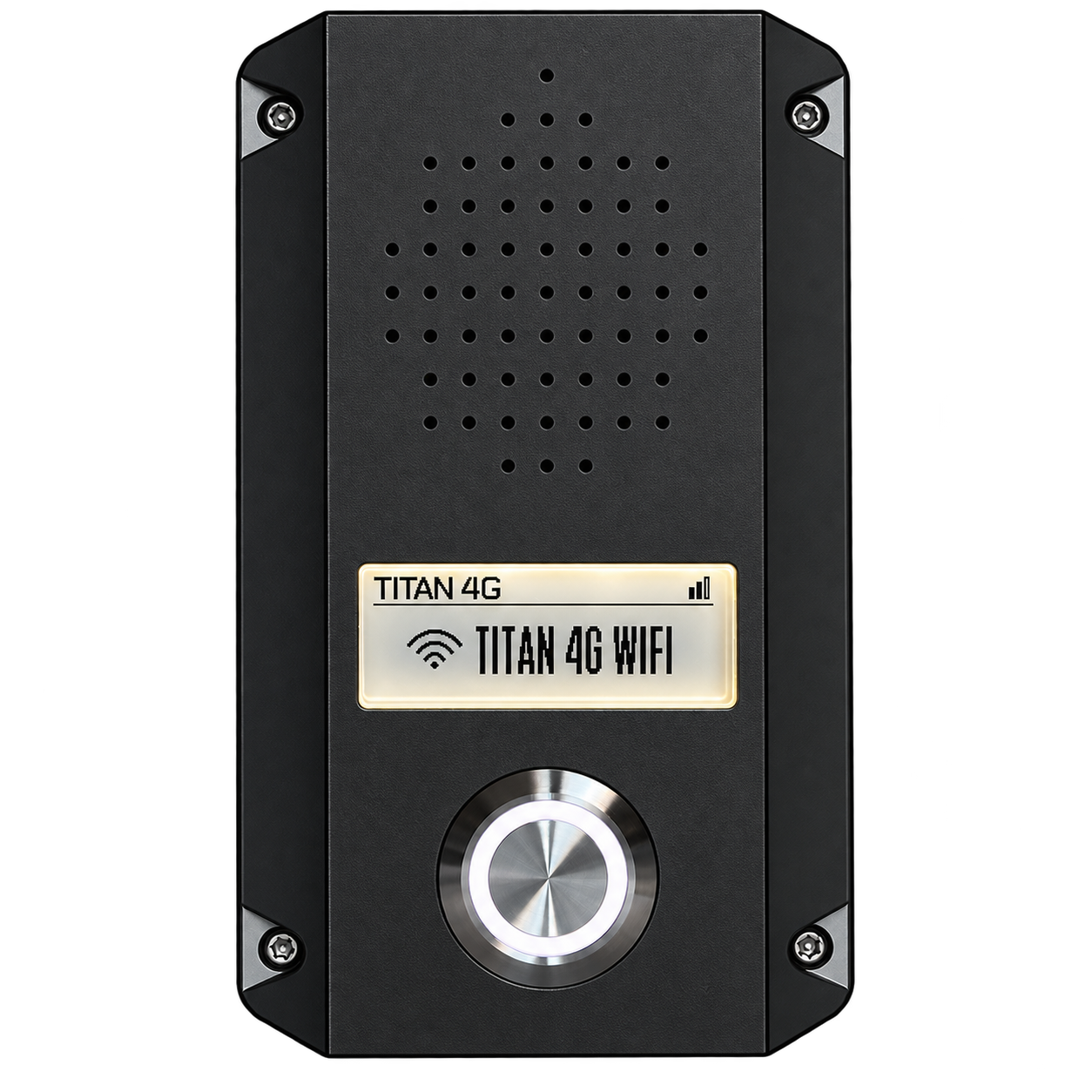 Securecom TITAN 4G mobile network intercom lock system, black