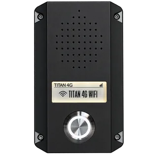 Securecom TITAN 4G mobile network intercom lock system, black