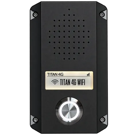 Securecom TITAN 4G mobile network intercom lock system, black
