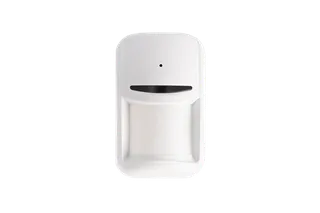U-PROX PIR COMBI VB motion and glass-break detector, vertical curtain, white