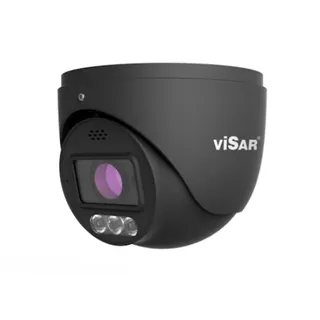 Visar VSC IPT6VDs4cMZD 6MP IP Dome Camera, 2.8–12mm, Dual Light, Black