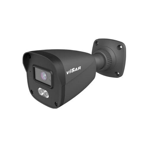 Visar VSC IPT6BLs4cF28D 6MP IP Bullet Kamera, 2.8mm, Dual Light, Schwarz