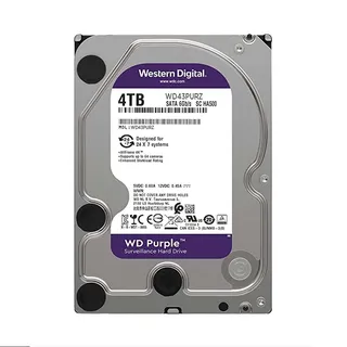 Western Digital Purple 4TB hard drive for video surveillance systems WD44PURZ