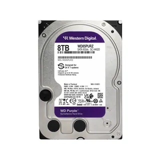 Disco rígido Western Digital Purple 8 TB para sistemas de videovigilância