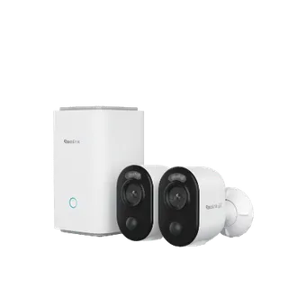 Reolink Home Hub with 2 x Argus 3 Ultra, 4K wireless security centre kit + solar panel 2
