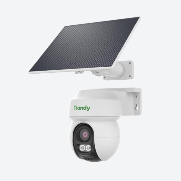 Tiandy TC-H343K 8DA-4 4MP 4G LTE Solar Pan-Tilt Akku-kamera 5200 mAh:lla, Sola