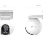 EZVIZ HB8 4MP akutoitega panoraam- ja kallutatav Wi-Fi kaamera