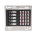 C-TEC Z48, 40 tsooni LED indikaator moodul + võtmega keeratavate switchidega ja vahetatavate nime siltidega