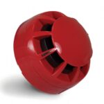 C-TEC sireen, CAST protokoll, 96dB, punane, EN54