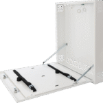 Pulsar metal tray box AWO530W, white