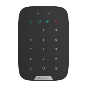 Ajax Keypad Plus klaviatuur, must