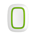 Ajax Button panic or control button, white