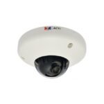 ACTi IP minisisekuppel 1.0M, 720p/30fps, CMOS, H.264/MJPEG, PoE, 2.93mm