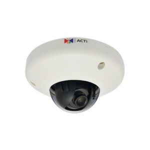 ACTi IP minisisekuppel 1.0M, 720p/30fps, CMOS, H.264/MJPEG, PoE, 2.93mm