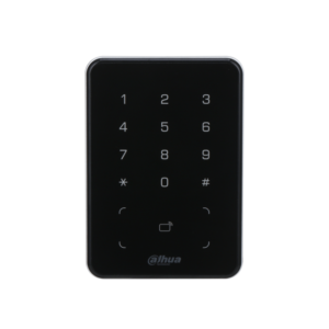 Dahua ASR2101A-ME PIN-pad IC/ID kaardilugeja • 13.56MHz(Mifare)/125kHz(EM) IP66 Wiegand/RS485