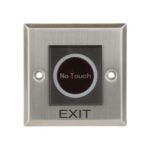 ATLO-NB-17 puutevaba ukse avamisnupp öövalgusega • IR sensor • kahevärviline statuse LED • 12VDC