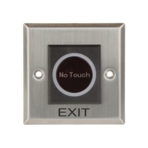 ATLO-NB-17 puutevaba ukse avamisnupp öövalgusega • IR sensor • kahevärviline statuse LED • 12VDC