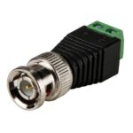 BNC pistik kruviklemm ühendusega