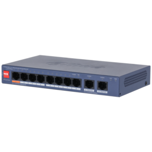 Dahua CS4010-8GT-60 DoLynk Care manageeritav switch 60W • 8*Gbps PoE + 2*Gbps uplink