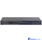 Dahua CS4228-24GT-240 DoLynk Care manageeritav switch • 24*Gbps PoE + 2*Gbps + 2*SFP • 240W