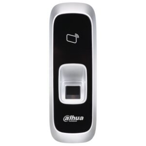 Dahua ASR1102A(V2) 13.56MHz(Mifare) kaardilugeja koos sõrmejäljelugejaga • IP55 • RS485