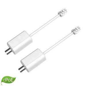 Dahua LR1002 passiivne adapteri komplekt ePoE signaali saatmiseks üle koaksiaali (keerupaari)