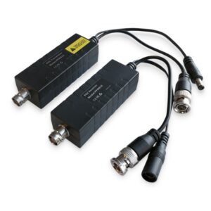 Dahua POC transceiver • toide ja video 150m üle coaxi • sisse 24-36VDC • välja 12VDC • 9W max