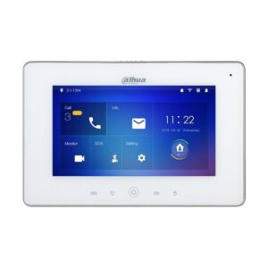 Dahua VTH5221DW-S2 IP video-fonosüsteemi Wi-Fi monitor • 7" 1024x600 12VDC/PoE(802.3af) valge