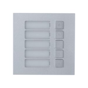 Dahua VTO4202F-MB5 5 nupuga moodul modulaarsele VTO4202F-X video-fonosüsteemile (täismõõdus)