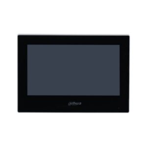 Dahua VTH2621G-P IP video-fonosüsteemi Lite seeria monitor must • 7" 1024x600 12VDC/48VPoE