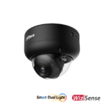 Dahua HDBW3649E-AS-IL-0280B-BLACK 6MP IP kuppelkaamera • WizSense Dual-Led 30m 2.8mm(110°) Mic