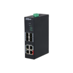 Dahua HS4408-4ET-96 Hardened manageeritav switch • 4*Mbps PoE + 4*Gbps • 96W